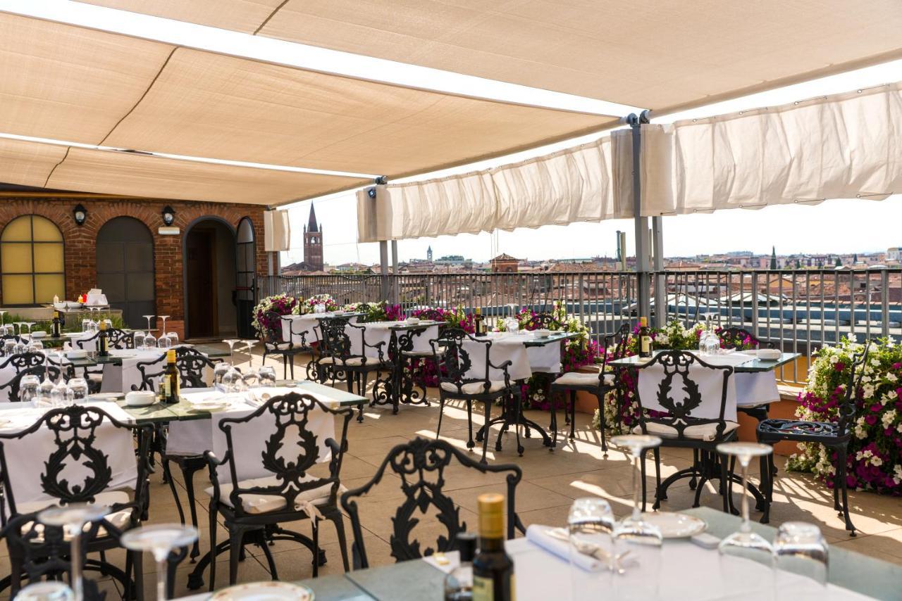 Due Torri Hotel Verona Bagian luar foto