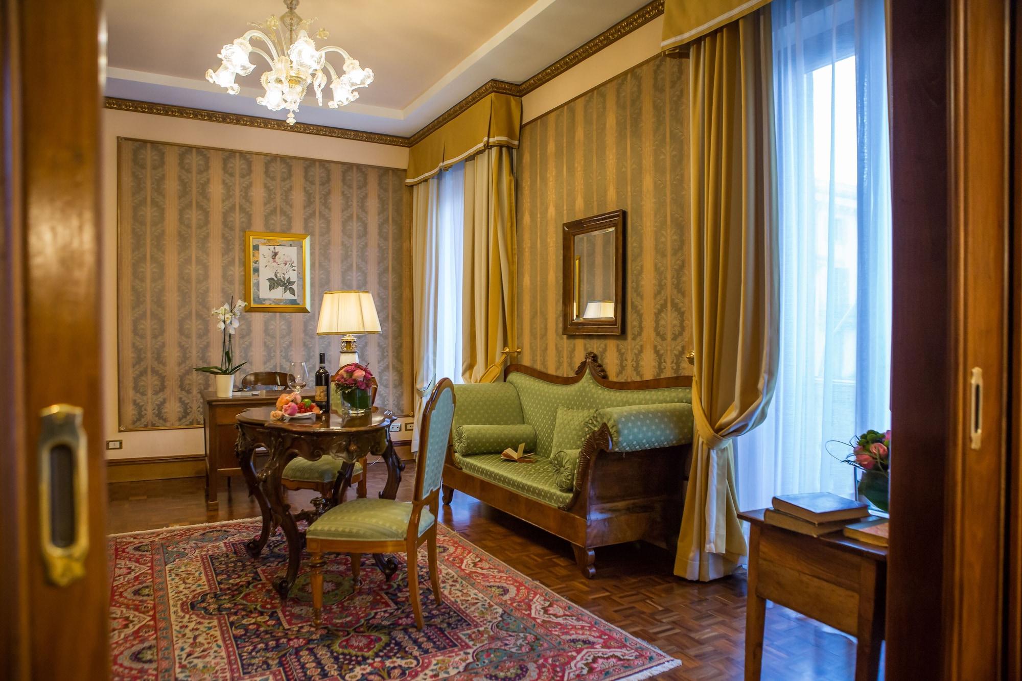 Due Torri Hotel Verona Bagian luar foto