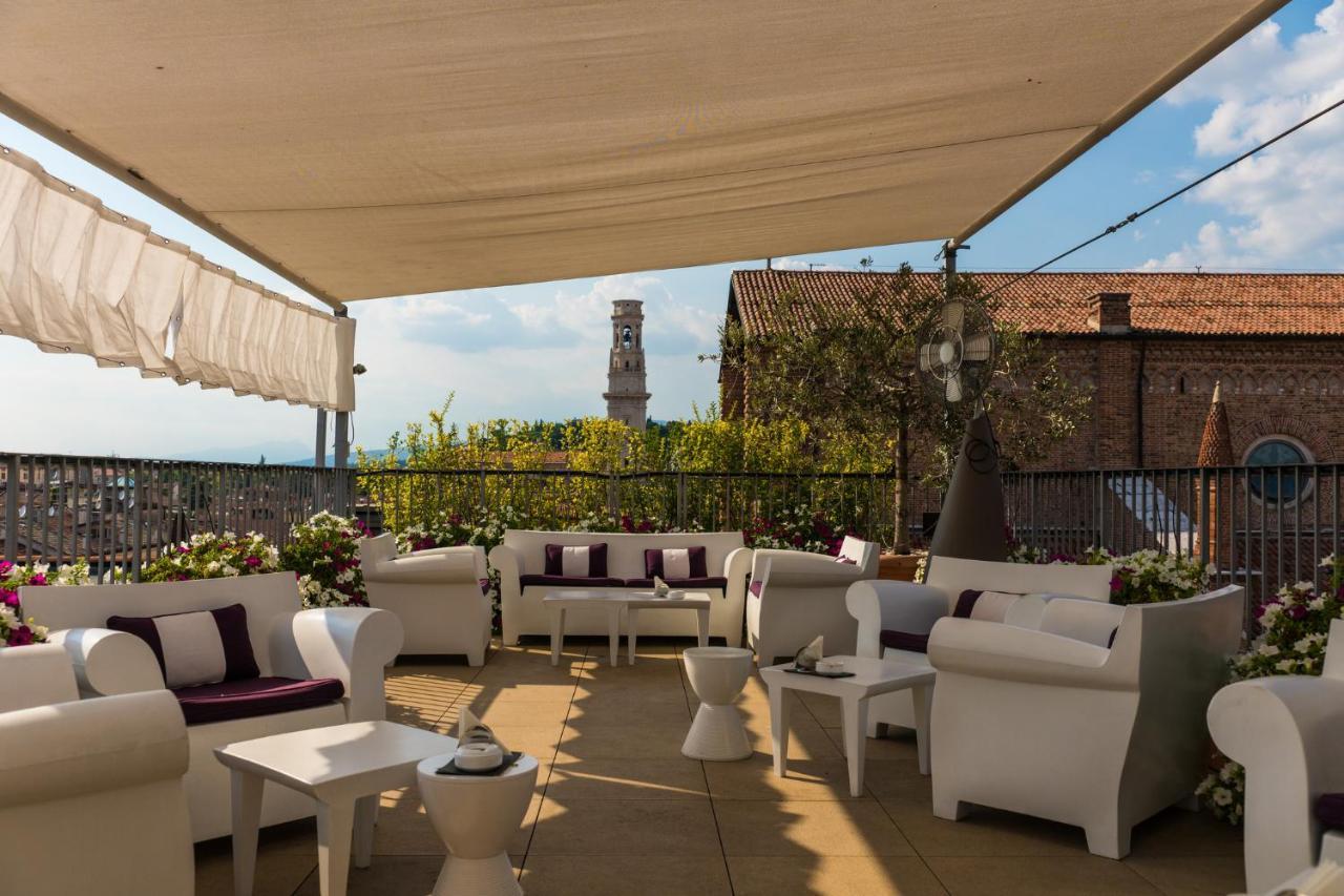 Due Torri Hotel Verona Bagian luar foto